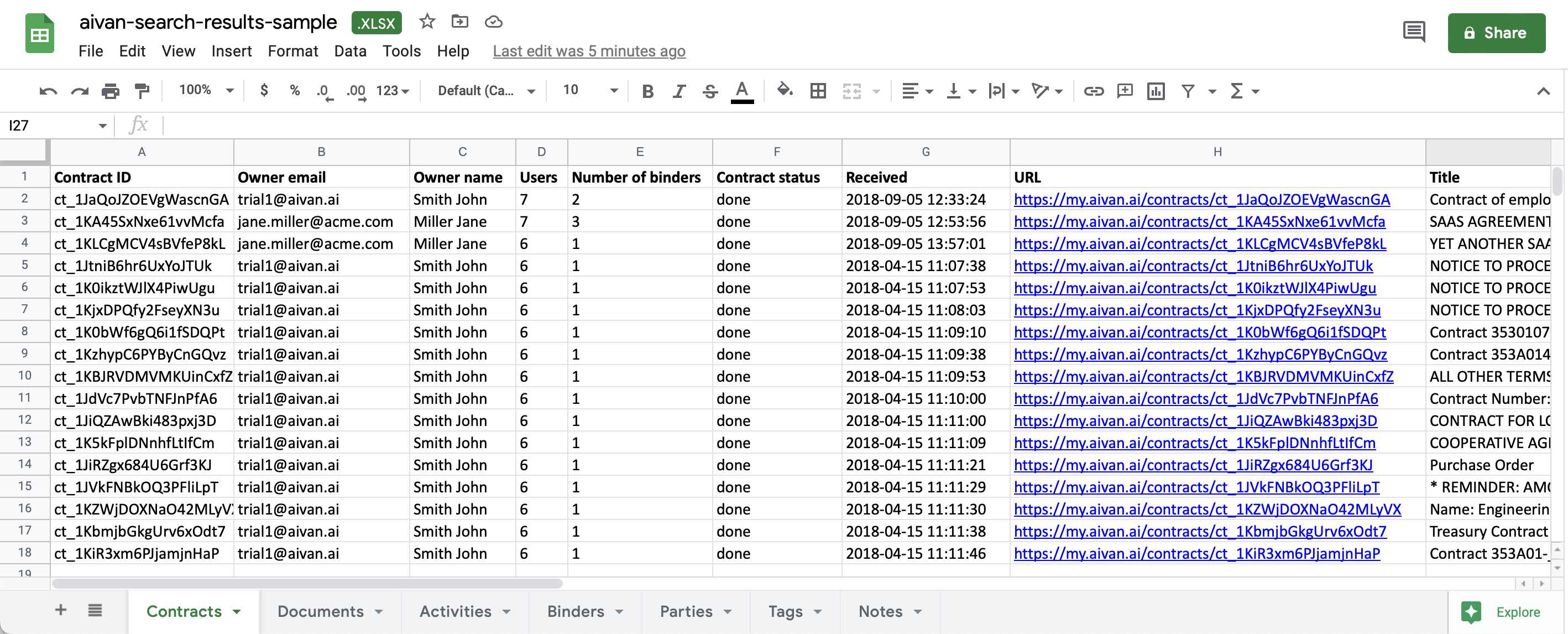 zefort metadata excel