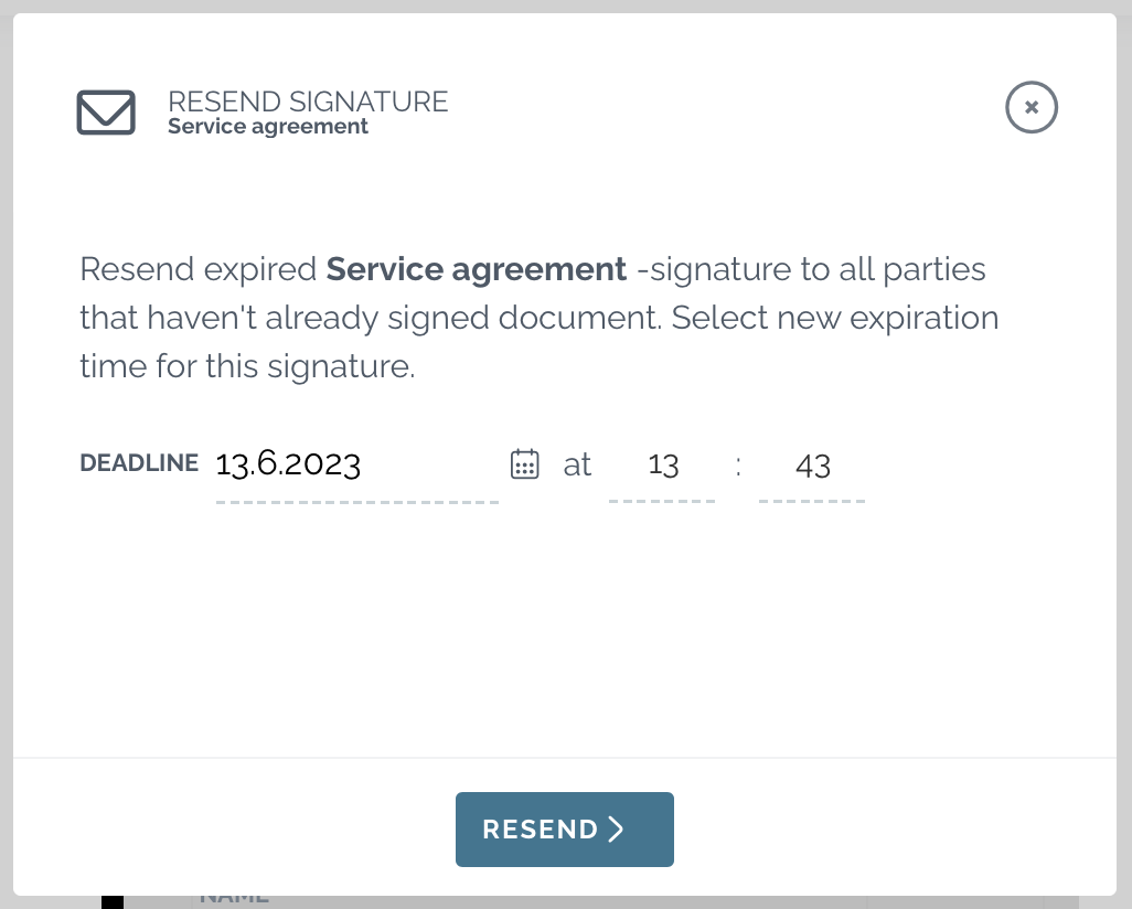 zefort resend signature