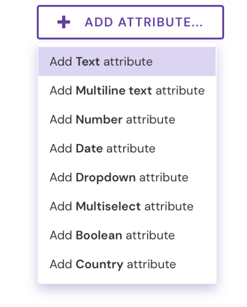 zefort - party metadata - add attribute